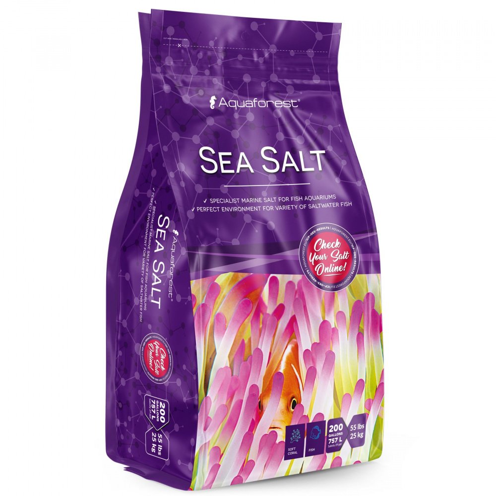 AQUAFOREST - Sea Salt Bag 25 kg
