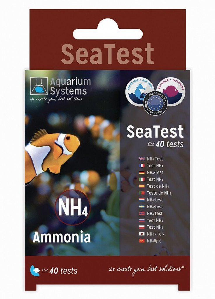 AQUARIUM SYSTEMS - SeaTest Ammonia Test Kit NH4