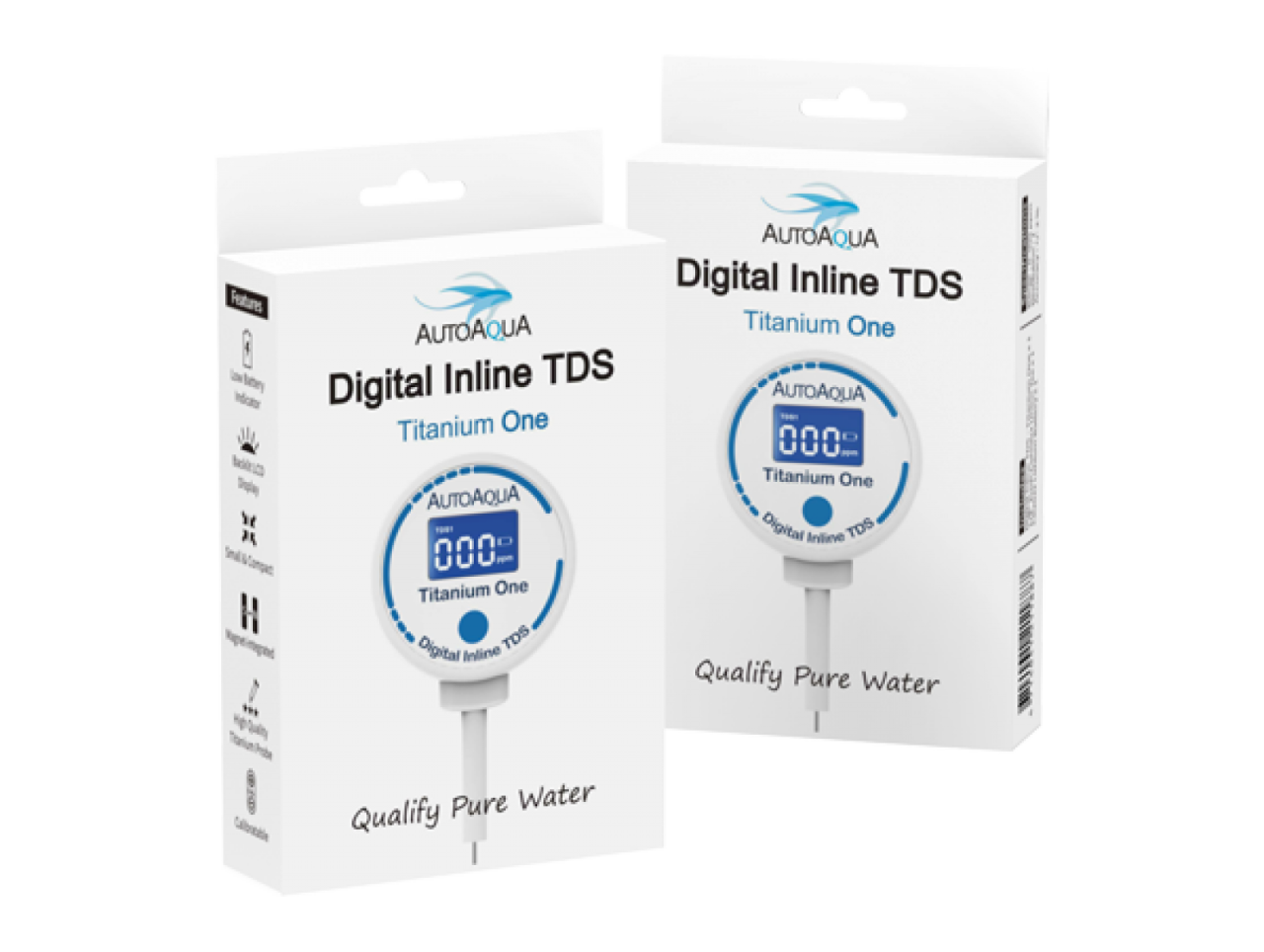 AUTOAQUA - Digital Inline Tds - Titanium One TDS-100