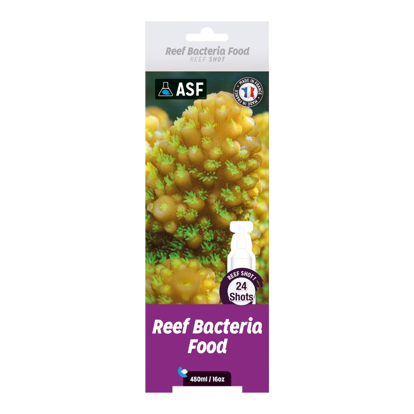 Aquarium Systems Reef Bacteria Food – 24 x 20 ml Shots