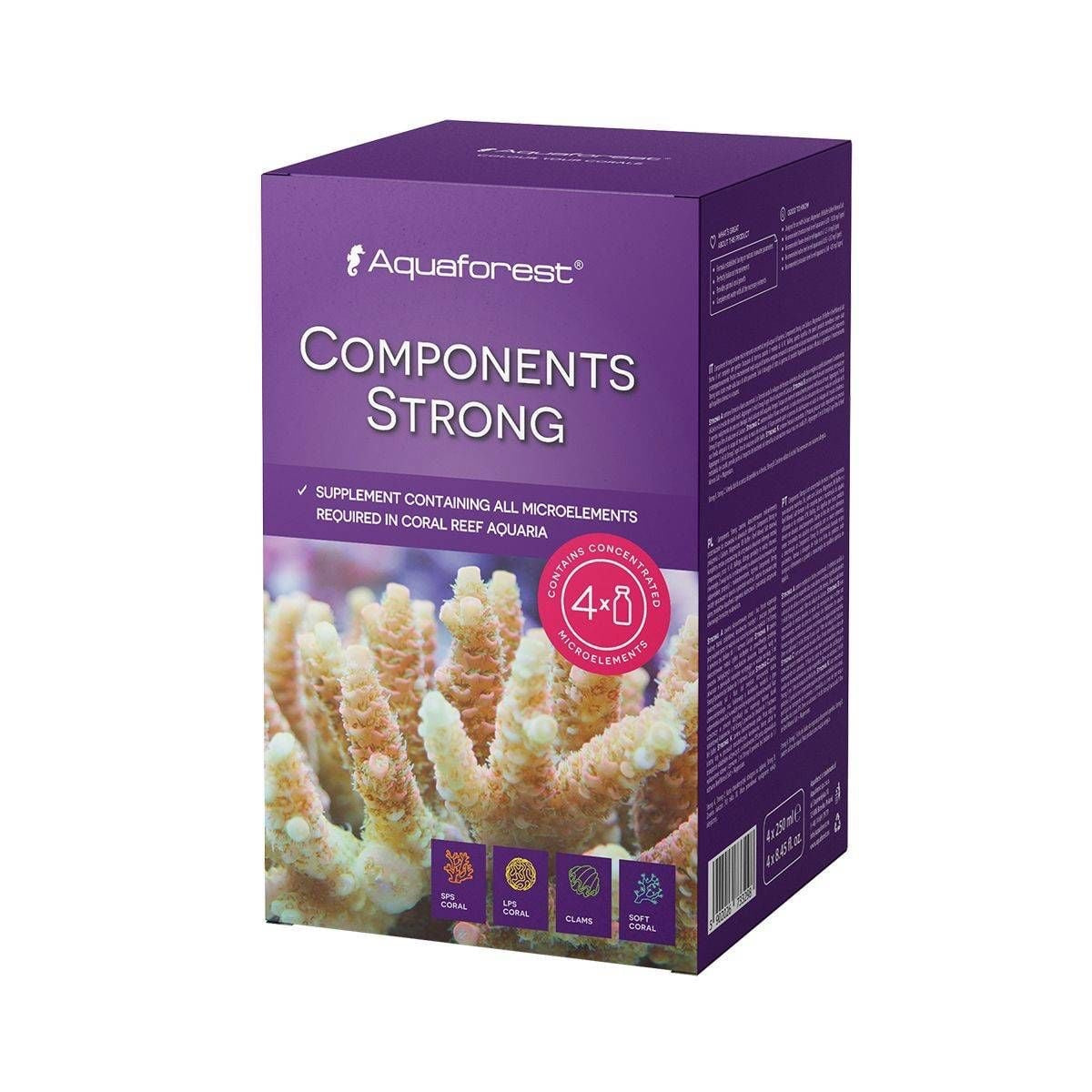 Aquaforest Components Strong 4 x 250 ml