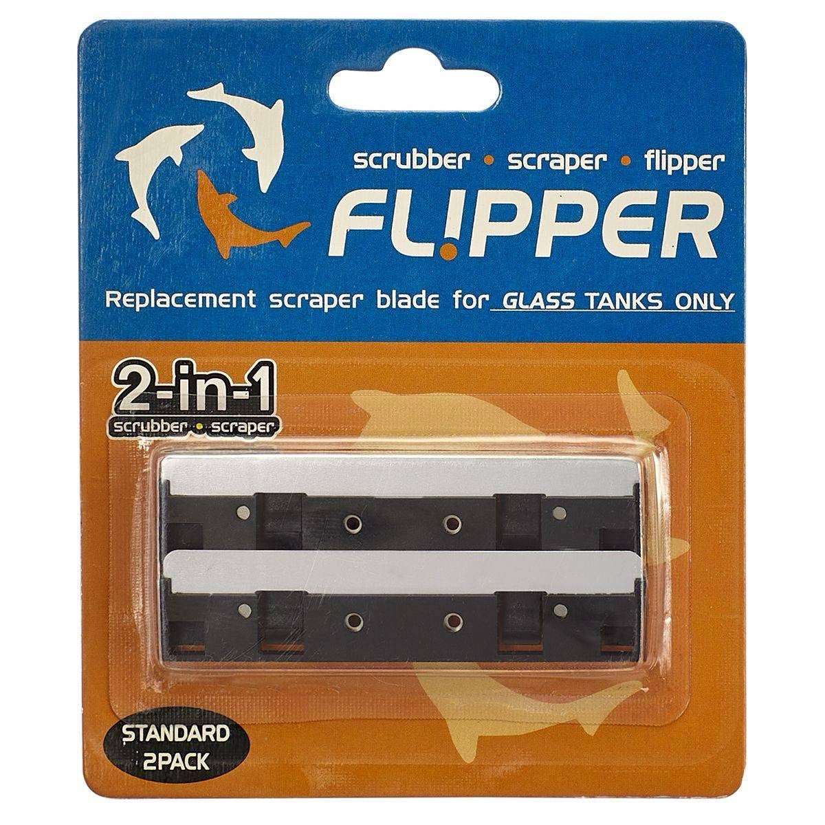 Flipper-منظف عائم قياسي شفرة بديلة (2 قطعة)