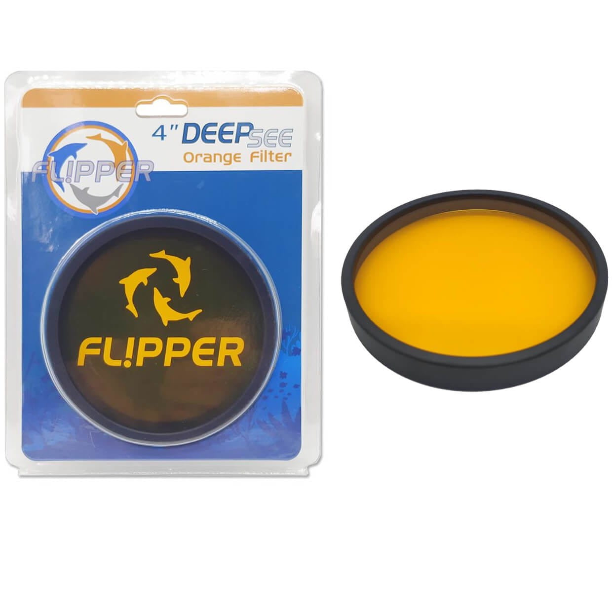Flipper DeepSee Viewer 4'' Orange Filter Lens